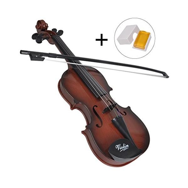 Herasa キッズ バイオリンおもちゃ 子供 楽器玩具 知育玩具 バイオリン 