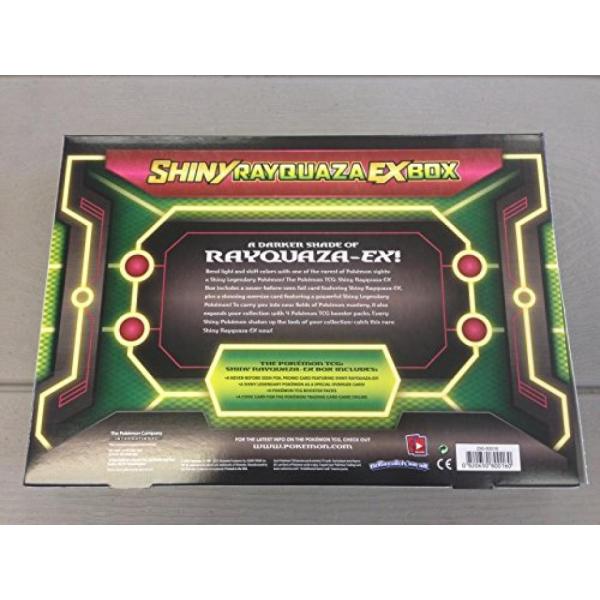 Pokemon Shiny Rayquaza EX Box