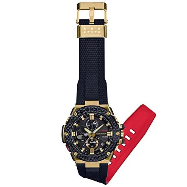 Casio GSTB100TFB 1A Gold Tornado 35th Anniversary G Shock Men s Watch Black 53.8mm Resin Gold Ion Carbon Fiber Buyee Buyee Japanese Proxy Service Buy from Japan