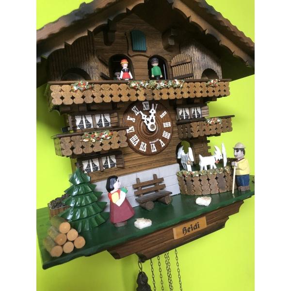 アルプスの少女ハイジ　鳩時計　からくり時計　完動品 アルプスの少女ハイジ 鳩時計 からくり時計 完動品 インテリア小物