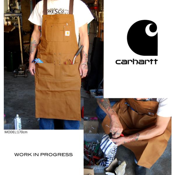 エプロン carhartt カーハート ダックエプロン ワークエプロン APRON ...