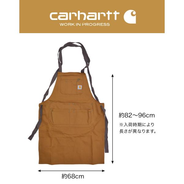 エプロン carhartt カーハート ダックエプロン ワークエプロン APRON