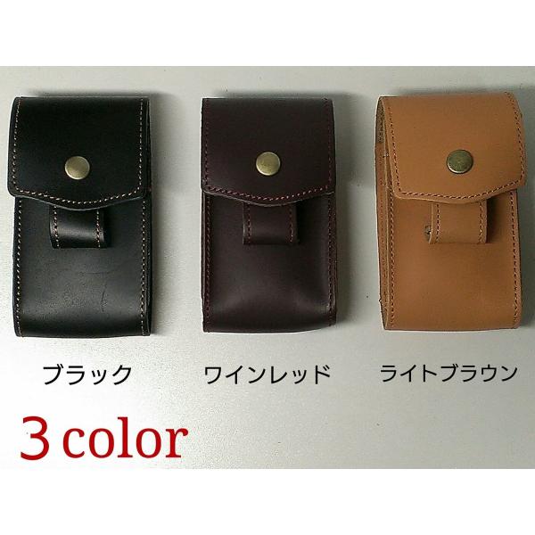 シガレットケース 革 タバコケース ZIPPOも収納可能 本革製
