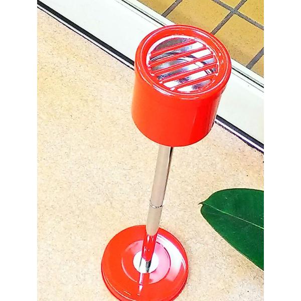 スタンド灰皿 おしゃれ レッド スタンドパイプ灰皿 インテリア 可愛い