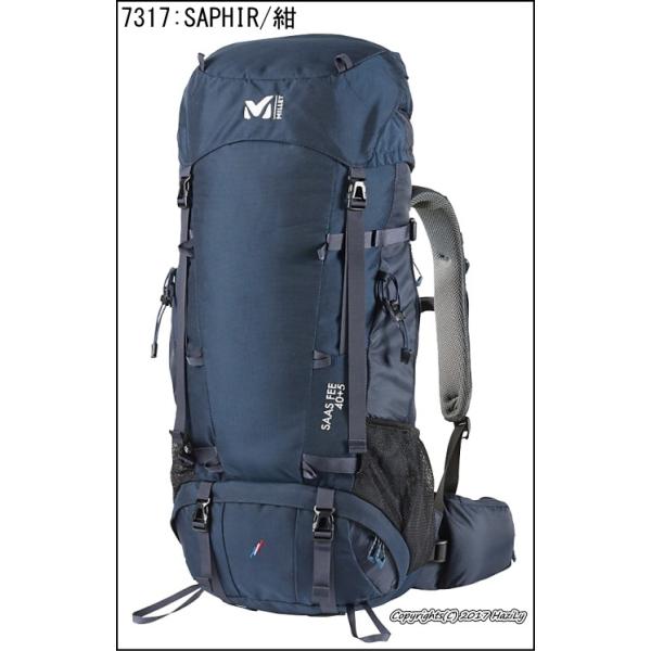 登山リュック ミレー SAAS FEE 40+5L （レインカバー付き