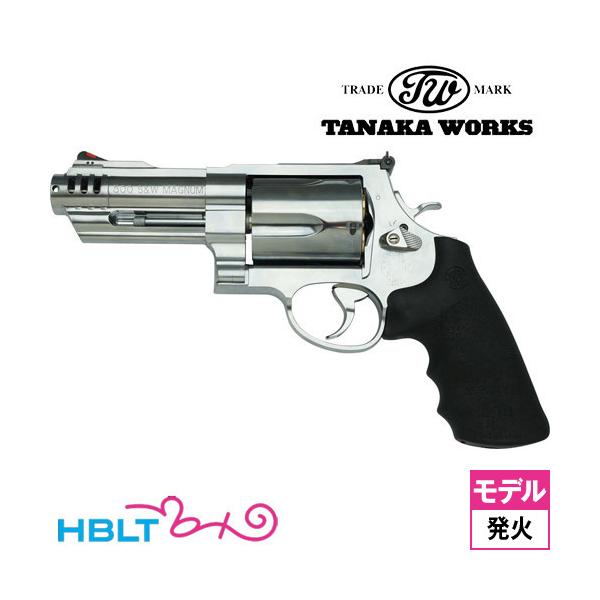 タナカワークス S&W M500 Ver.2 ステンレス/シルバー 3+1インチ