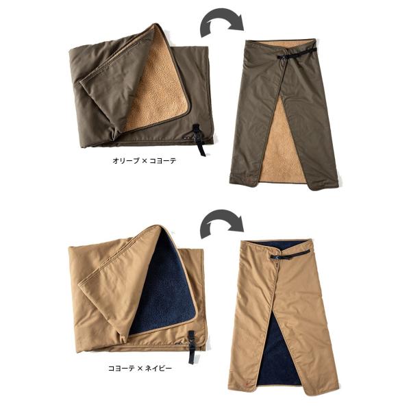 グリップスワニー GRIP SWANY ブランケット 腰巻 腰巻き ひざ掛け 難燃