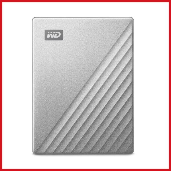WD My Passport 2TB ポータブルハードディスク（WD HDD Mac用