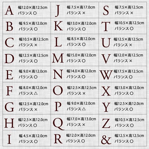 活字 5号 明朝体？ 囲い文字 囲み文字 英字 - 素材/材料