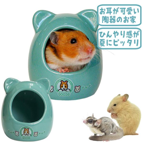 てん ハムスター　巣箱 ハムスター 寝床 陶器 てん ハムスター 巣箱 Amazon IYOIYA ゴールデン