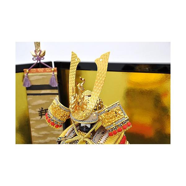 五月人形　鎧飾り　弓・太刀、金屏風セット【金沢箔】 楽天市場】五月人形 コンパクト おしゃれ 兜飾り 弓太刀 飾り台
