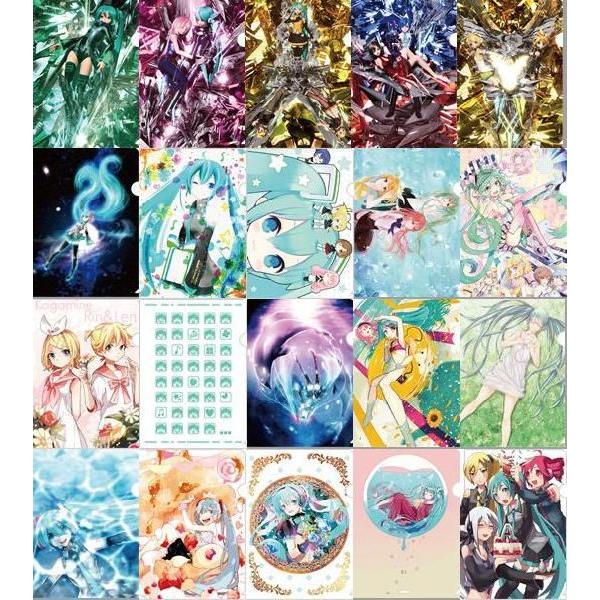 ハッピーくじ 初音ミク×ファミマ F賞 クリアファイルセット（5枚