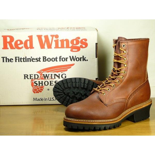 REDWING レッドウィング ブーツ ロガーブーツ 4418-PT91 メンズ 茶