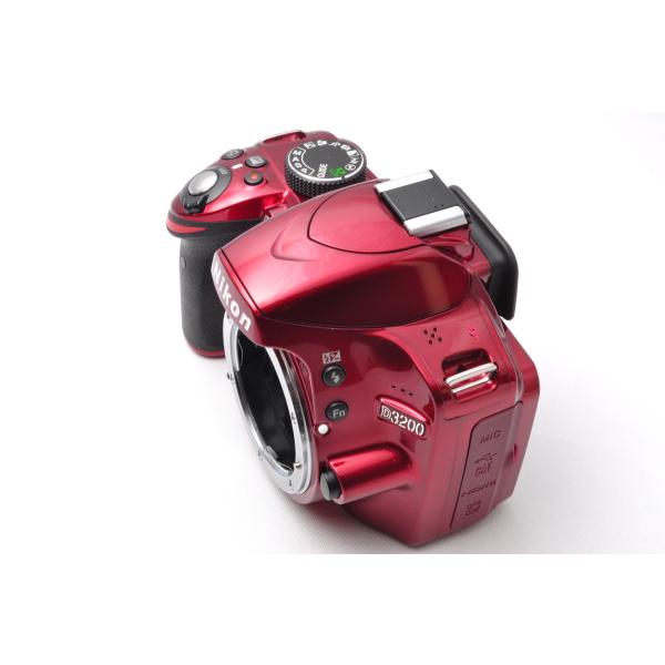 ニコンNikon D3200 レンズキットレッドSDカード(16GB)付き/【Buyee】