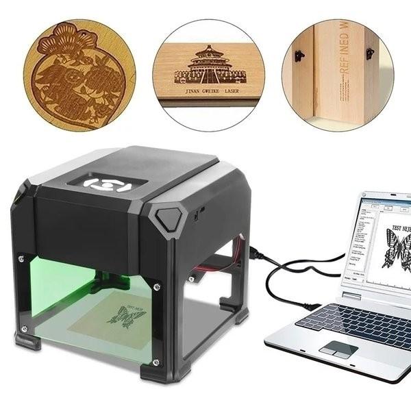 ミニレーザー彫刻機 DIY刻印 木材 プラスチック 竹 ゴム PCB 皮革 ミニレーザー彫刻機 DIY刻印 木材 プラスチック 竹 ゴム PCB