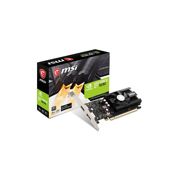 MSI グラフィックスカード GeForce GT 1030 2GD4 LP OC