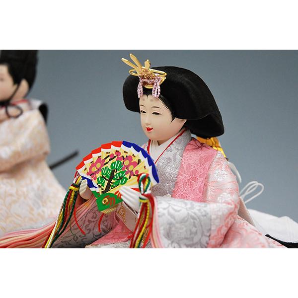 雛人形 照明・オルゴール付き 楽天市場】雛人形 ひな人形 K111 コンパクト 佳月 オルゴール