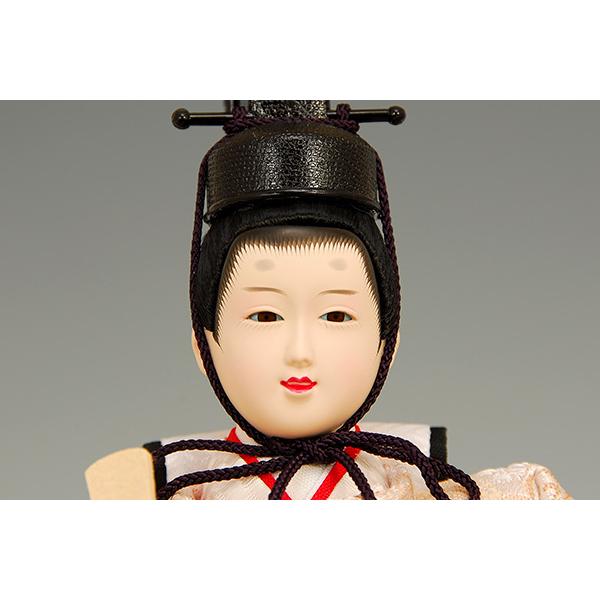 雛人形 ひな人形 K107 コンパクト オルゴール付き 人形の佳月