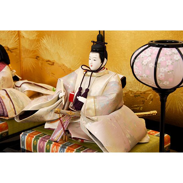 雛人形京雛105 ひな人形人形の佳月京雛御皇室御嘉納京雛司平安寿峰謹製