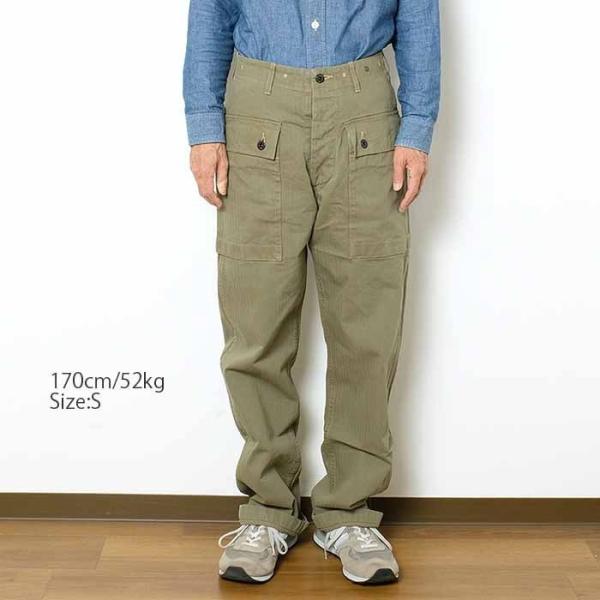 BUZZ RICKSON'S（バズリクソンズ）U.S.M.C ヘリンボーン パンツ