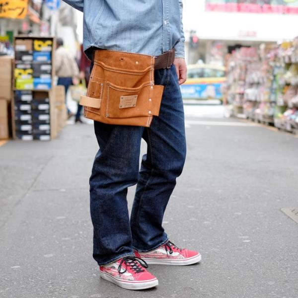 美品】 5PKT NAIL TOOL POUCH 495 Heritage Leather ヘリテージレザー
