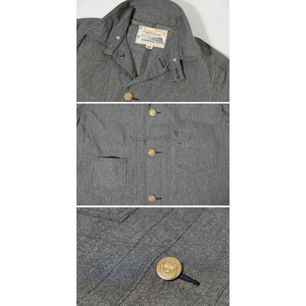 SUGARCANE（シュガーケーン） 10オンス コットンコバート レイルロード