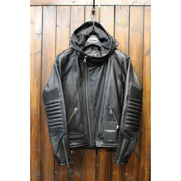 【美品】KADOYA K'SPRODUCT レザーロゴ パーカー 古着L 完売品 美品】KADOYA K'SPRODUCT レザーロゴ パーカー 古着L 完売品