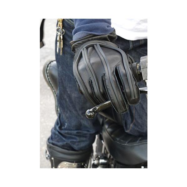 カドヤ(KADOYA) 【VMX GLOVE】 VMXグローブレザーグローブ(ブラック