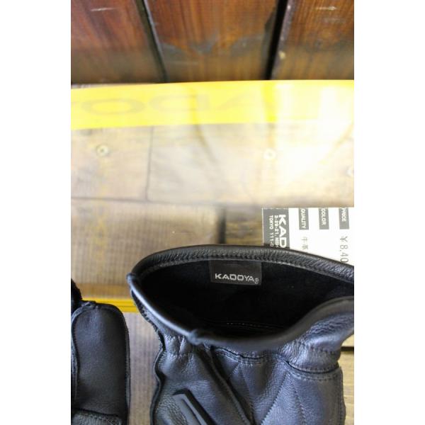 カドヤ(KADOYA) 【VMX GLOVE】 VMXグローブレザーグローブ(ブラック