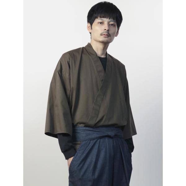 筒袖上衣 袴下 チノばかま 着物 男物 袴 野袴 和服 /【Buyee】