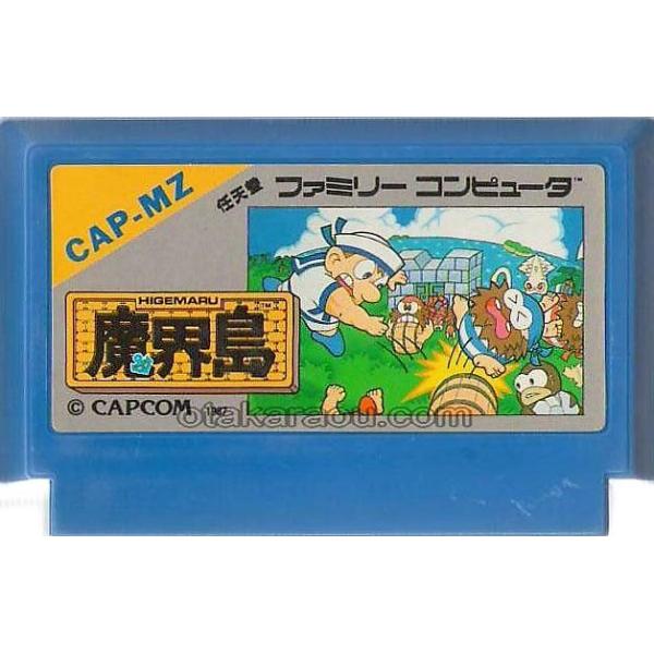 ファミコン 魔界島 中古ゲームソフト カプコン CAPCOM アクション