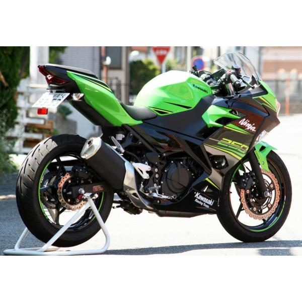 18 Ninja250 / Ninja400 フェンダーレスキット PinkFactory ピンク