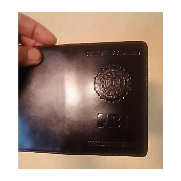 ☆新入荷☆FBIバッジ＋革製ホルダー＋ IDカード5枚 オーダー