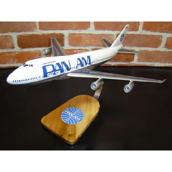 1/144 B747-200 ボーイング (PANAM) パンアメリカン航空塗装 ソリッド