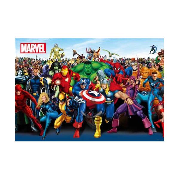 未開封マーベルヒーローズジグソーパズル 1000ピース [R-1000