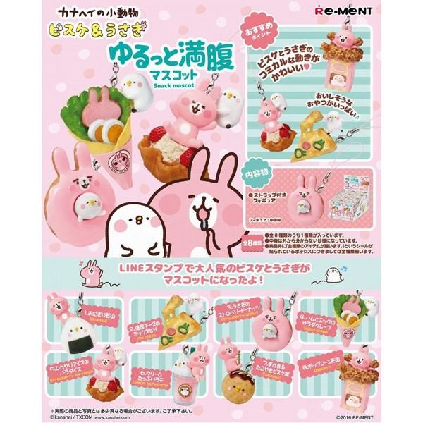 カナヘイの小動物 ゆるっと満腹マスコット 1BOX（8個入り） リーメント 