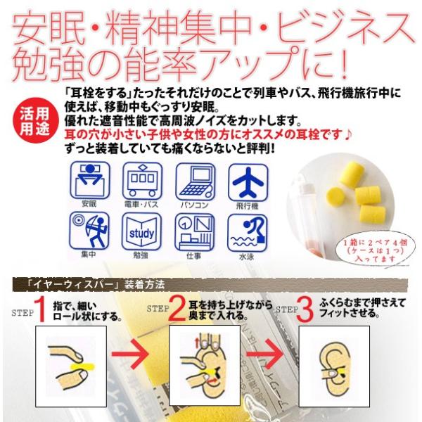 78％以上節約78％以上節約耳栓・イヤーウィスパーSサイズ 機内