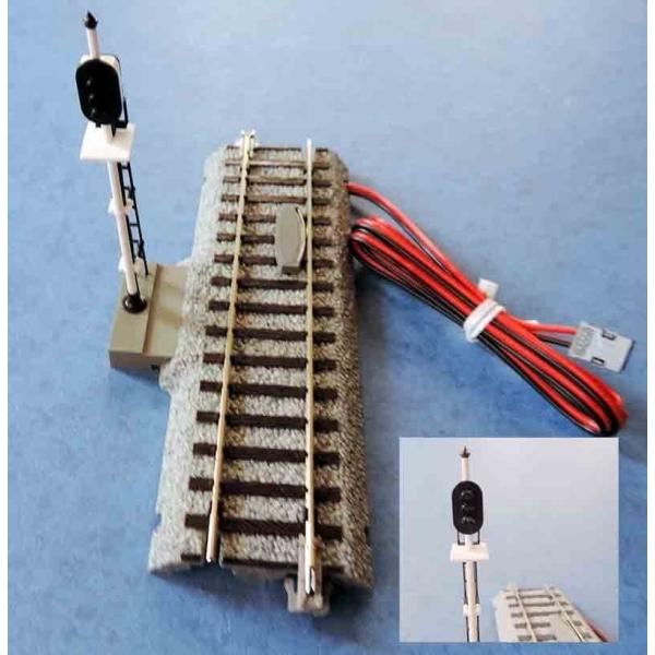 3-131 HV21 HOユニトラック 3灯式自動信号機Sセット[KATO]《発売済