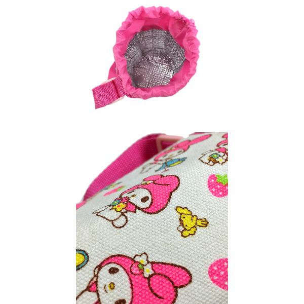 サンリオ マイメロディ ハローキティ ペットボトルホルダー 500ml 保冷