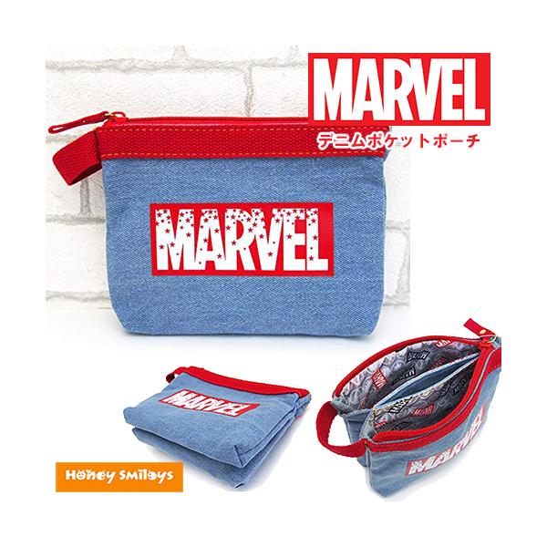 マーベル MARVEL ポケットポーチ 3ポケット ポーチ ケース ポシェット