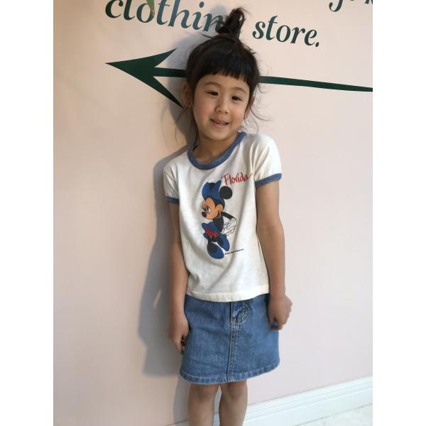 kids vintage ミニーマウス　Tシャツ