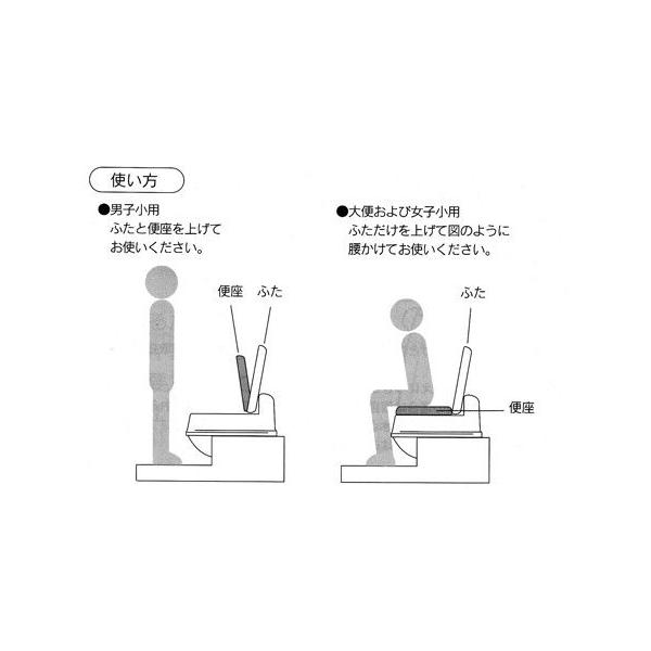 リフォームトイレ洋式便座両用型TONBO(新輝合成株式会社) 段差がある和