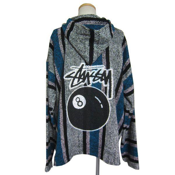 メキシカンパーカー ステューシーstussy 8ボールプリント メンズXL