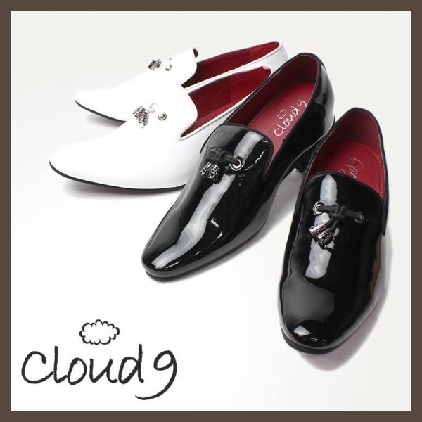 オペラパンプス エナメルシューズ クラウドナイン cloud9 メンズ 紳士 ...