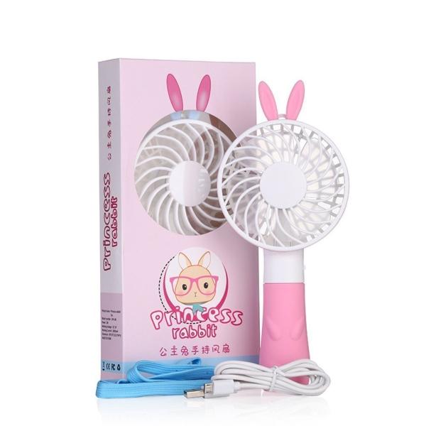 EXOチャニョル、VIXXレオ、ヒョナ愛用】ミニ扇風機 充電式 ハンディ
