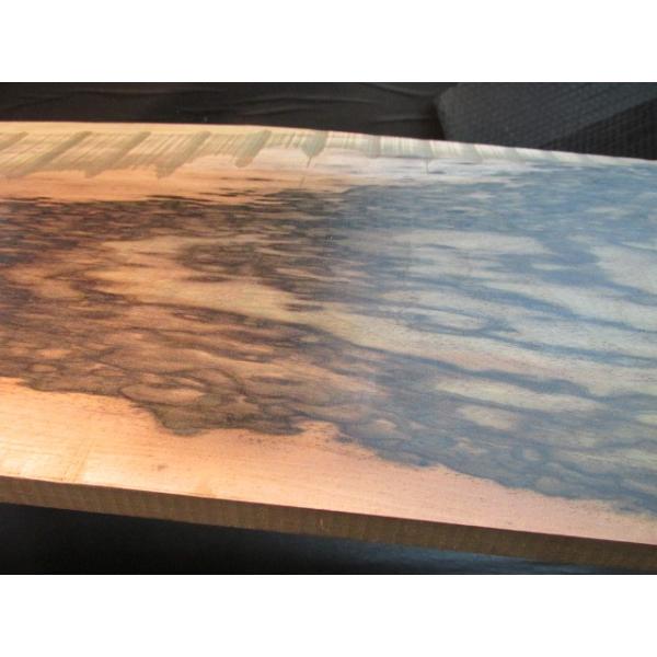 黒柿孔雀杢ポリウレタン仕上げ飾り台 木製 飾り台 一枚板 銘木
