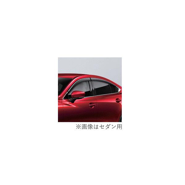 マツダ GJEFW系MAZDA6 アクリルバイザー DH0H G44NV3700 MAZDA6 MAZDA