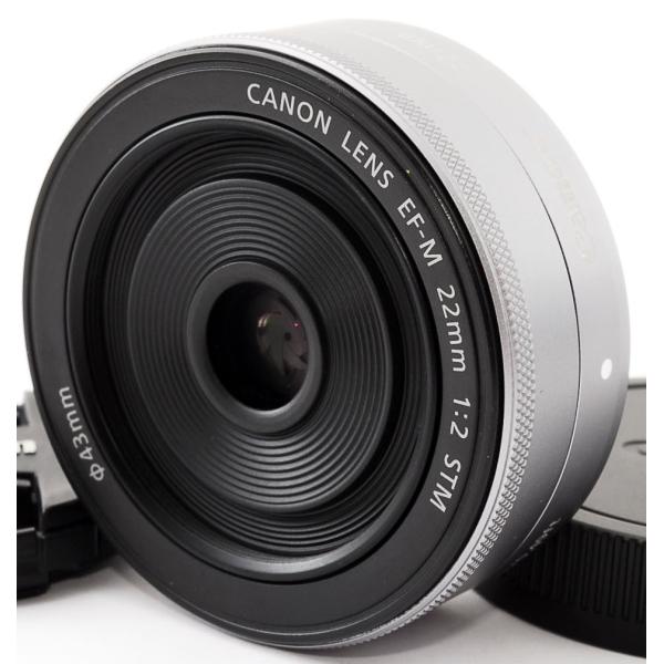 CANON キャノン 中古 美品 単焦点レンズ CANON EF-M 22mm F2 STM