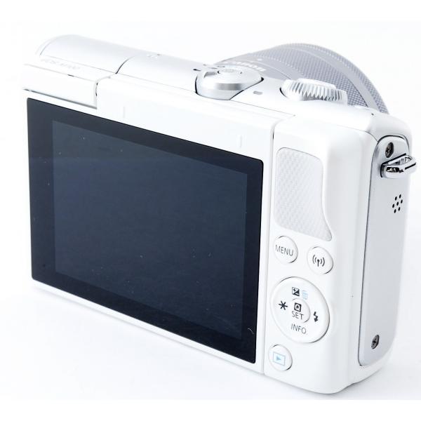 キヤノン ミラーレス一眼 CANON EOS M100 レンズキット ホワイト