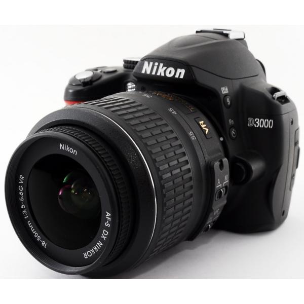 NIKON 一眼レフ D3000 18-55VR Kit - デジタルカメラ